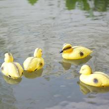 4x Highly Realistic Plastic Small Duck Hunting Shooting Decoy Garden Decor 2024 - buy cheap