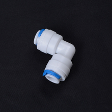 1/4" - 1/4" OD Tube POM Pipe Fitting Hose Elbow Quick Connector Aquarium RO Water Filter Reverse Osmosis System 2024 - buy cheap