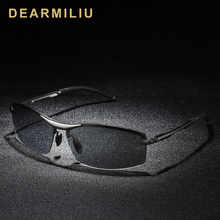 DEARMILIU брендовые фотохромные Солнцезащитные очки Мужские поляризационные линзы для езды солнцезащитные очки UV400 оправа очки Gafas De So 2024 - купить недорого