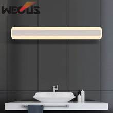 Stylish 500mm acrylic mirror wall light 85-265V 16W led bathroom lamp bedroom vanity lighting hotel bar corridor sconce 2024 - buy cheap