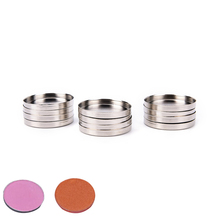 12pcs 26mm Makeup Cosmetic Empty Aluminum Cases Pans For Eyeshadow Eye Shadow Container Pans Palette Case DIY Makeup Tool 2024 - buy cheap