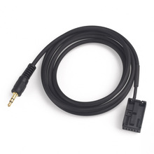 12Pin 3,5 мм разъем AUX адаптер радио аудио интерфейс кабель MP3 для телефона для BMW E85 E86 Z4 E83 X3 2024 - купить недорого