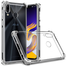 Air Cushion TPU Case for ASUS Zenfone 5 ZE620KL Case Soft Clear Shockproof Back Cover For Zenfone 5Z ZS620KL Phone Coque 2024 - buy cheap