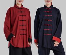 new spring&summer Tai chi clothing stretch hemp wushu kung fu qigong uniforms martial arts performance suits top quality 2024 - buy cheap
