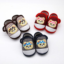 Infant Toddler Soft Sole Anti-slip Baby Shoes Newborn Baby Girls Printing Cartoon Prewalker Soft Sole Shoes Single Shoes 11 2024 - buy cheap