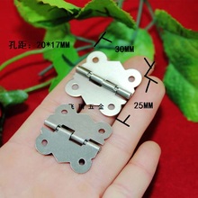 50pcs 30*25mm 1.2-inch butterfly White packaging Hinge Gift boxes Grips connecting piece After deduction of 90 degrees clasp 2024 - buy cheap