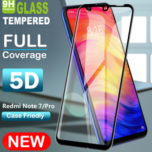 9H Glass Film For Xiaomi Redmi Note 7 Glass Protector Film Full Cover Screen Protector Tempered Glass film For Redmi Note 7 Pro 2024 - buy cheap