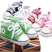 Zapatos de lona para bebé de 0 a 24 meses, calzado de algodón con suela suave, para recién nacido y niños 2024 - compra barato