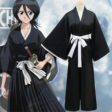 Disfraz de Anime Kurosaki Ichigo, bata con capa, capa, Cosplay japonés de Halloween, envío gratis 2024 - compra barato