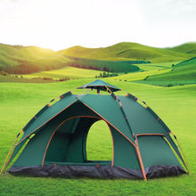 3-4 Person Camping Tent Fully Automatic Beach Camping Fishing Hiking Tent Portable Outdoor Supplies 210*200*140CM/210*140*110CM 2024 - buy cheap