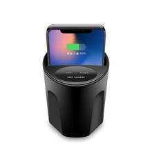 696 QI Wireless Car Charger Cup Mobile Phone Fast 10W Charging Samsung Galaxy 2024 - buy cheap