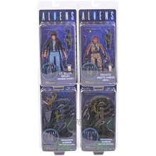 NECA ALIENS LT.Ellen Ripley Private Jenette Vasquez Xenomorph Warrior PVC Action Figure Collectible Toy 4 Styles 2024 - buy cheap