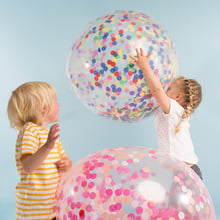 Globo de látex de confeti de 36 Jumbo pulgadas, decoración para fiesta de boda, Baby Shower, cumpleaños, Año Nuevo, suministros de Globos de fiesta, PA118 2024 - compra barato