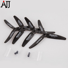 2pair/bag Rctimer 5x3'' 5030 3-Blade 3K Carbon Fiber Propeller CW CCW Prop for Mini RC Multirotor Quadcopter Black CF5030-3Blade 2024 - buy cheap