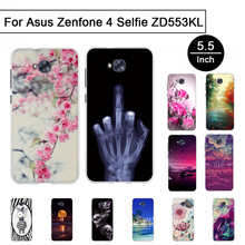 Funda de TPU en relieve 3D para Asus Zenfone 4 Selfie ZD553KL, funda pintada en estéreo, funda de protección trasera ZD553KL, fundas de teléfono Cartton Shell Soft 2024 - compra barato