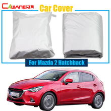 Cawanerl Car Cover Rain Sun Snow Resistant Protector UV Anti Cover Car-Cover For Mazda 2 Hatchback 2024 - buy cheap