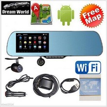 5" Capacitive Screen Android 4.0 Vehicle GPS Navigation Truck Car GPS Navigator 8G 1080P ,Double Car DVR,Reverse image,Free Map 2024 - buy cheap