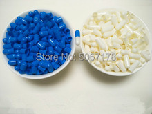 0# 1,000pcs Seperated Capsule,Blue-White colored!Hard Empty Gelatin Capsules Sizes 0, Gelatin Empty Capsules 0# 2024 - buy cheap