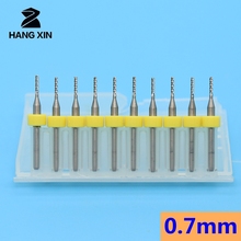 0.7mm 10PCS PCB Carbide Tools CNC Cutting Bits Millinging Cutters Kit for Engraving drill bit  CNC router tool 2024 - buy cheap