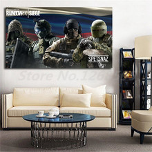 Tom Clancy's Rainbow Six Siege Spetsnaz Wallpapers Canvas Posters Prints Wall Art Painting Decorative Picture Home Decoration 2024 - buy cheap