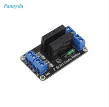 Fannyda OMRON 5V Relay Module 2 Channel Low Level Solid State Relay Module 250V 2A For Arduino 2024 - buy cheap