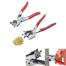 Eyelet plier setter puncher setting hole leather punch cloth tool strap shoe snap button Grommet belt 2024 - buy cheap