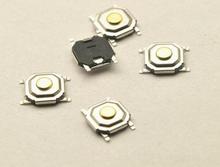 Small Batch (100Pcs/lot) 4mm*4mm*1.5mm Copper Button Waterproof Dustproof SMD Micro Push Button Tactile Tact Electronic Switch 2024 - buy cheap