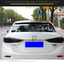 Acessórios do carro Para Mazda 3 Axela 2014 2015 2016 ABS plástico Sem Pintura Primer Cor Cauda Tronco Asa Traseira Spoiler decoração 2024 - compre barato