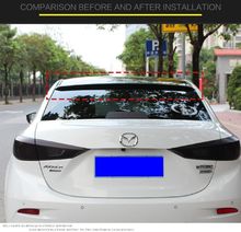 Car Accessories For Mazda 3 Axela 2014 2015 2016 ABS Plastic Unpainted Primer Color Tail Trunk Wing Rear Roof Spoiler Decoration 2024 - buy cheap