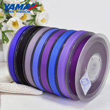 YAMA 3/16" inch 5mm 250yards/lot Blue Purple Series Wholesale Grosgrain Ribbon for Diy Dress Accessory House Wedding Decoration 2024 - buy cheap