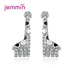 New Arrival 925 Sterling Silver Stud Earrings Trendy Giraffe Degisn Good Quality Women Girls Party Appointment Jewelry 2024 - buy cheap