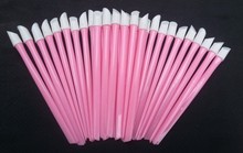 Frete grátis atacado 100pcs cor rosa brilhante, comprimento de 98mm, empurrador de cutícula de unha de plástico, ferramentas para unhas! 2024 - compre barato