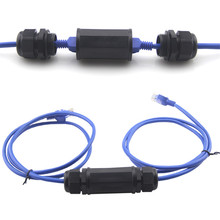 EMK IP67 ЗАЩИТА M22 Ethernet LAN RJ45 AP водонепроницаемый соединитель для двойного кабеля 2024 - купить недорого