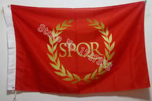 Ocidental império romano spqr bandeira venda quente bens 3x5ft 150x90 cm banner latão buracos de metal 2024 - compre barato