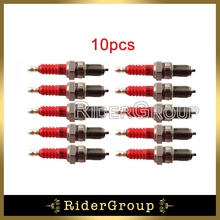 10pcs Ignition D8TC Spark Plug For 150cc 200cc 250cc Engine Pit Trail Dirt Bike Motorcycle ATV Quad Go Kart Buggy Scooter Moped 2024 - buy cheap