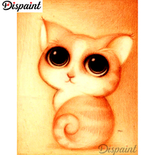 Dispaint Full cuadrado/redondo taladro 5D DIY pintura de diamante "animales de dibujos animados" bordado punto de cruz 3D decoración del hogar regalo A10139 2024 - compra barato