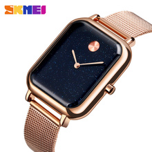 SKMEI Fashion Casual Watch Men Quartz Wristwatches 30M Waterproof Luxury Women Quartz Watches relogio masculino	 9187 2024 - купить недорого