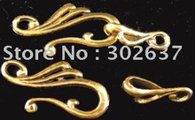 Juego de broches de palanca de gancho, 90sets, oro antiguo, único, A1157G, Envío Gratis 2024 - compra barato