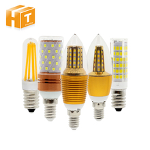 6pcs/lot E14 LED Bulb Light AC220V White / Warm White Fridge Light Candle Lamp Bulb Small Corn Light. 2024 - buy cheap