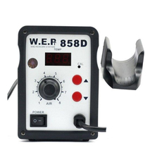 WEP858D 220V Hot Air Gun 700W ESD Soldering Station LED Digital Heat Gun Desoldering Station 2024 - buy cheap