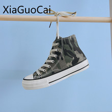 2019 Spring New High-top Women Canvas Shoes Female Casual Camouflage Shoes Harajuku Style Women Casual Shoes 2024 - buy cheap