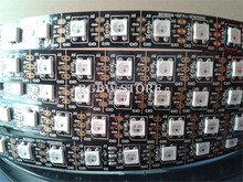 5m 74 LEDs/m direccionable WS2812B WS2812 SK6812 negro 5050 RGB LED tira de luz NP IP30 2024 - compra barato