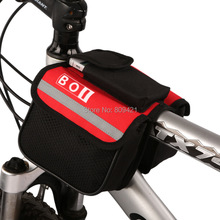 Whole Sale Bicycle Cycling Bike Frame Pannier Front Tube Bag Accessories Mobile Phone Pouch 2024 - buy cheap