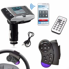 Auto Accessories 1.5LCD car mp3 player Bluetooth FM Modulator Transmitter SD MMC USB Remote Fashion Design 2024 - buy cheap