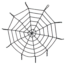 Black/White Creepy New Huge Spider Web Halloween Decoration  Cobweb Party Bar Gift Wholesale PC872151 2024 - buy cheap