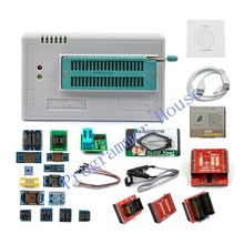 Xgecu v10.35 tl866ii plus universal minipro usb programador + 24 adaptadores + soic8 clipe tl866 pic bios alta velocidade programador 2024 - compre barato