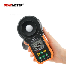 Peakmeter-medidor digital luxuoso ms6612, aparelho para teste de iluminação, medidor de luxuosidade com 200,000 lux, espectômetro automático 2024 - compre barato