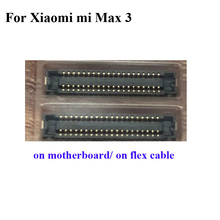 2 pçs para xiao mi max3 max 3 tela lcd conector fpc para xiao mi 3 lógica em placa-mãe mainboard 2024 - compre barato