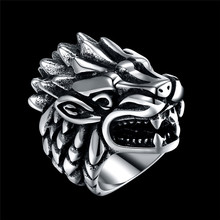 Male Jewelry Accessory Stainless Steel Ring Dragon Claw Shape Male Rings Cool Rings for Men Vintage Gift Mens Titanium Rings 2024 - buy cheap