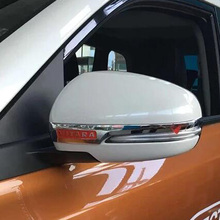 Tira da tampa do espelho retrovisor, cromada, abs, guarnição 2 peças para 2015 2016 suzuki vitara, acessórios de estilo do carro 2024 - compre barato